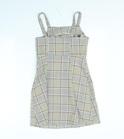 Primark Womens Brown Check  Mini  Size 6