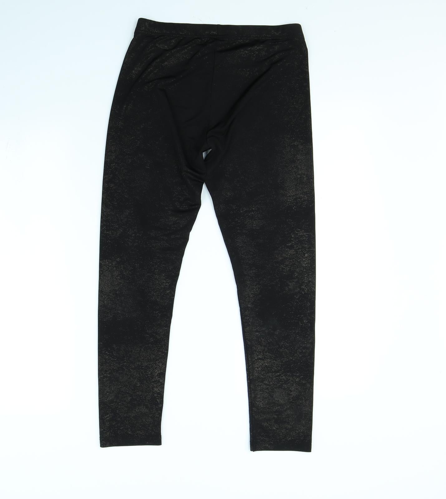 NEXT Girls Black   Capri Trousers Size 14 Years