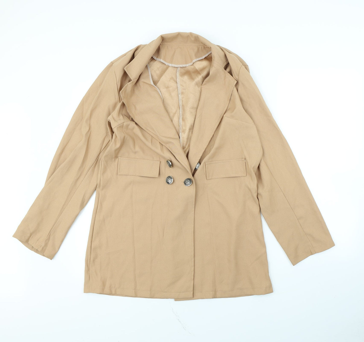 Womens UK Size XL Preworn Beige Jacket