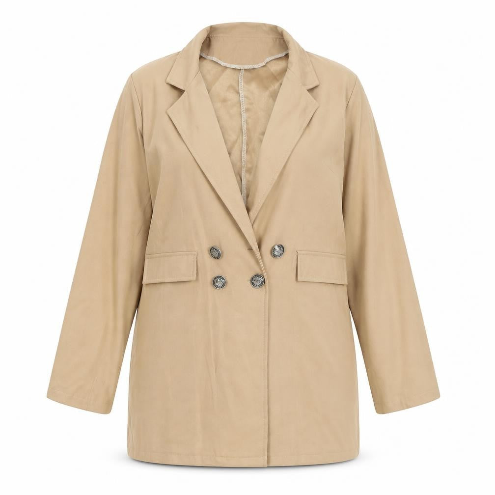 Womens UK Size XL Preworn Beige Jacket
