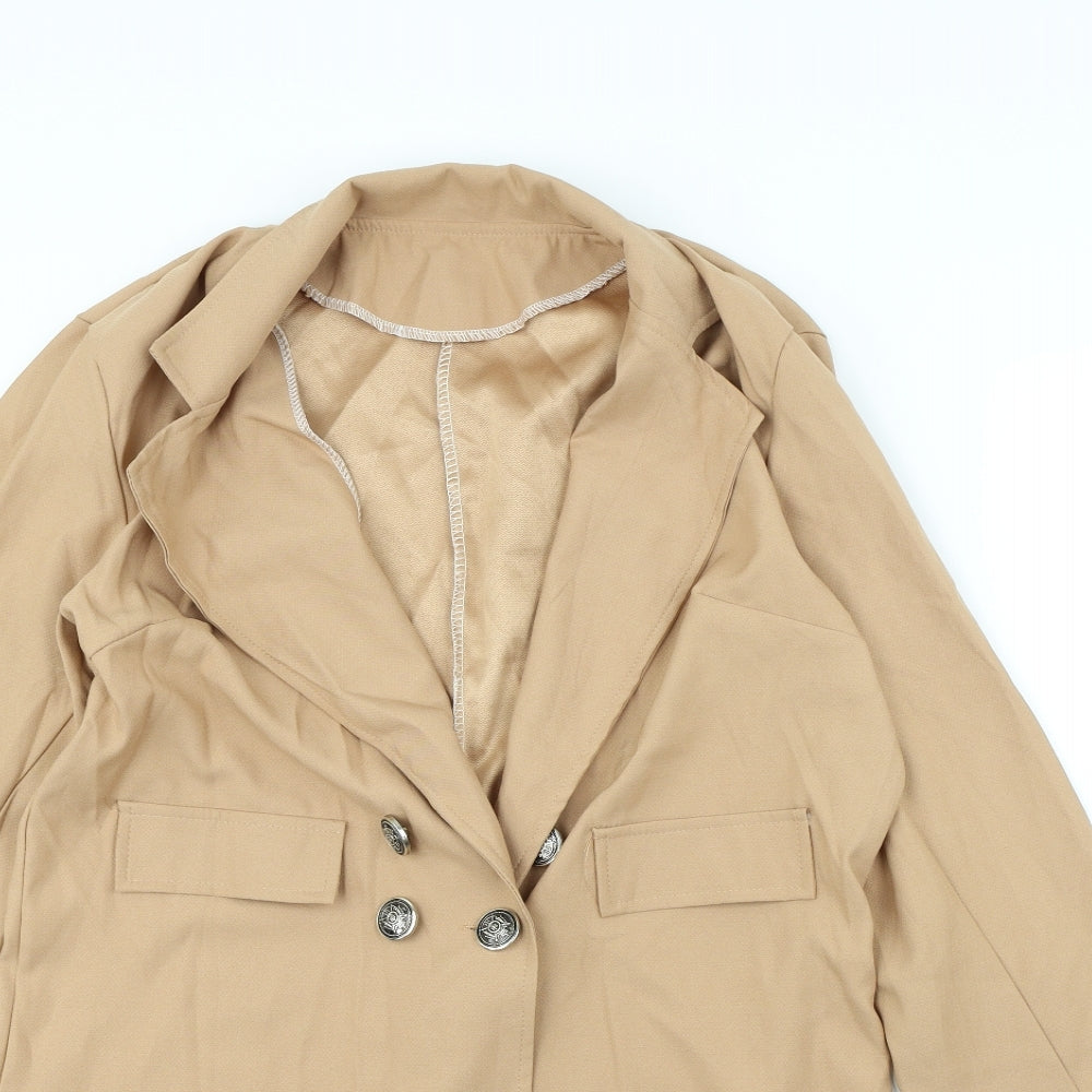 Womens UK Size XL Preworn Beige Jacket