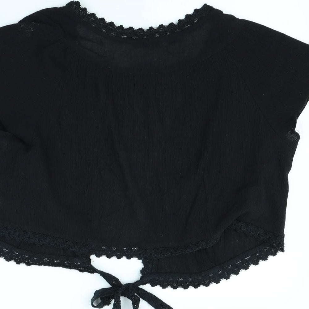 Evans Womens Black   Jacket  Size 26