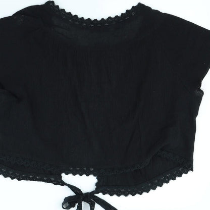 Evans Womens Black   Jacket  Size 26