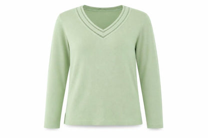 bm  Womens Green   Pullover Jumper Size S