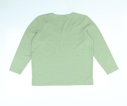bm  Womens Green   Pullover Jumper Size S