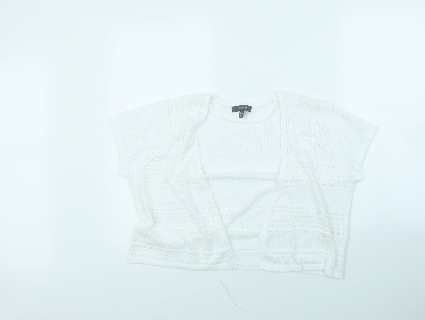 Primark Womens White   Jacket  Size M