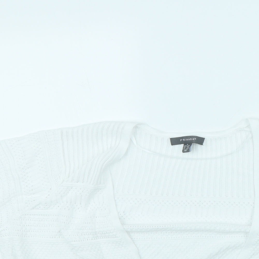 Primark Womens White   Jacket  Size M