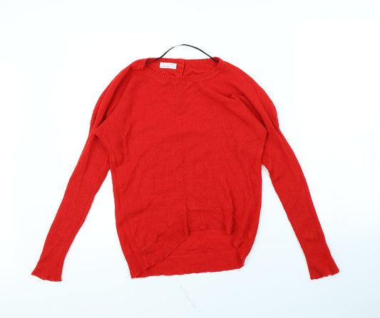 VERO MODA Womens Red   Pullover Jumper Size S