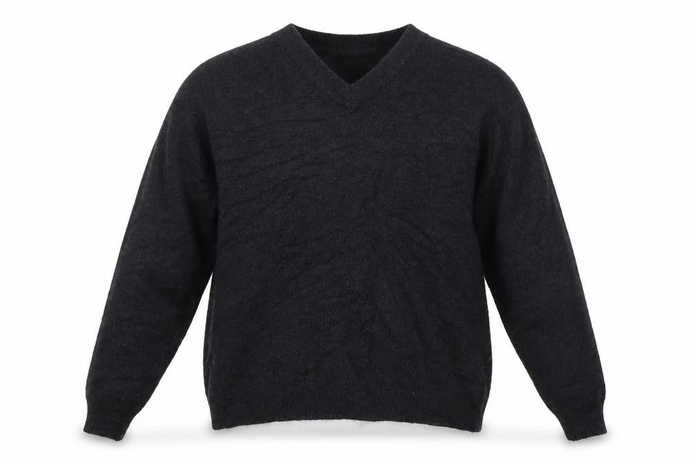 Mens UK Size S H&M Black Pullover Jumper