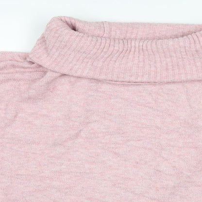 Miss Selfridge Womens Pink  Knit Pullover Jumper Size 10