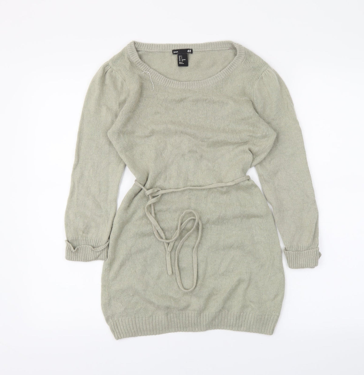 H&M Womens Green   Pullover Jumper Size S