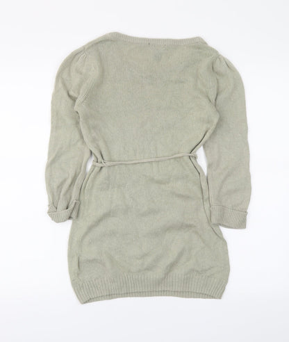 H&M Womens Green   Pullover Jumper Size S