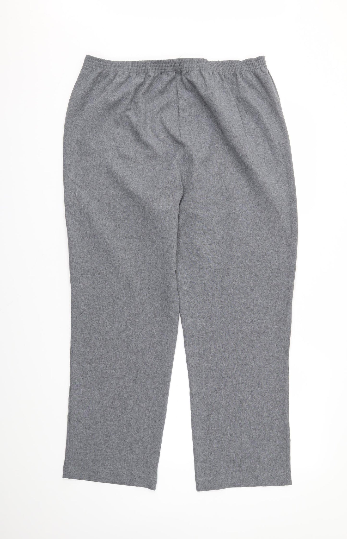 Womens UK Size 16 Bonmarché Regular Fit  Grey Trousers