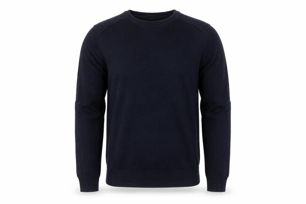 Mens UK Size S River Island Blue Pullover Jumper