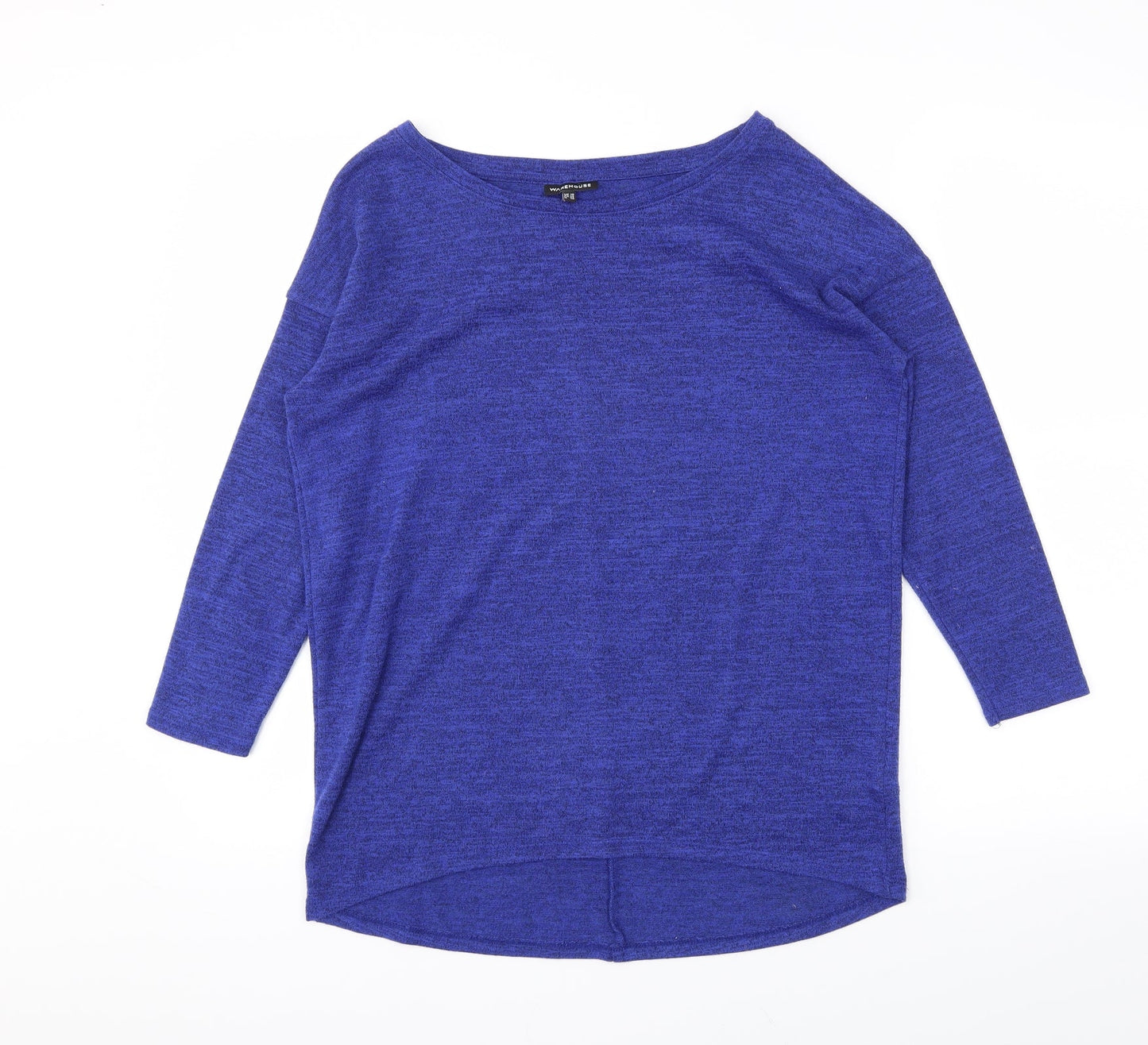 Warehouse Womens Blue   Tunic T-Shirt Size 10