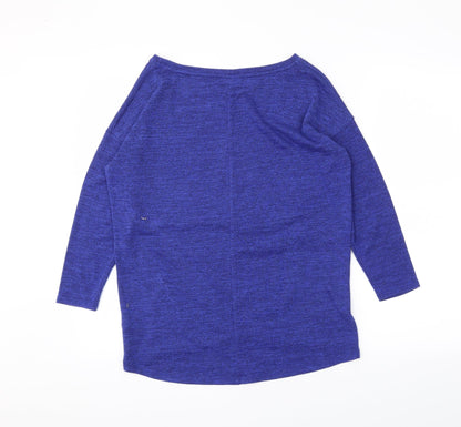 Warehouse Womens Blue   Tunic T-Shirt Size 10