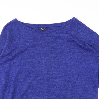 Warehouse Womens Blue   Tunic T-Shirt Size 10