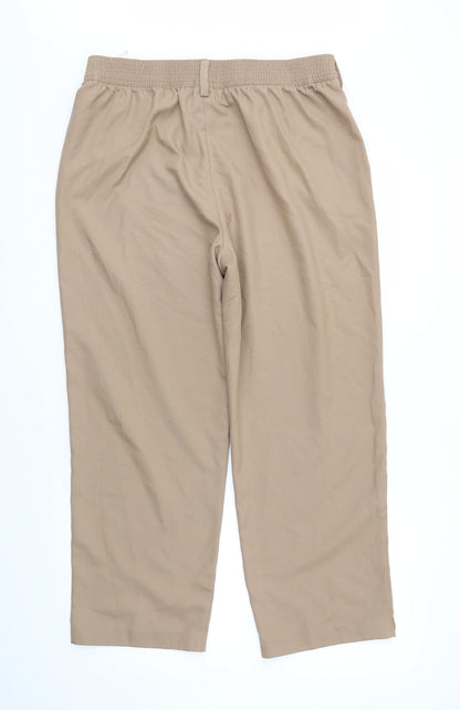 prewrn Womens Brown   Trousers  Size 18 L24 in