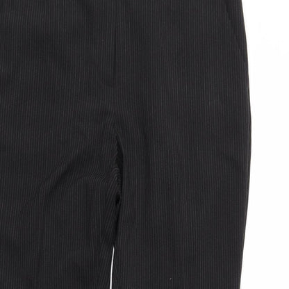 Womens UK Size 12 Papaya Regular Fit  Black Trousers