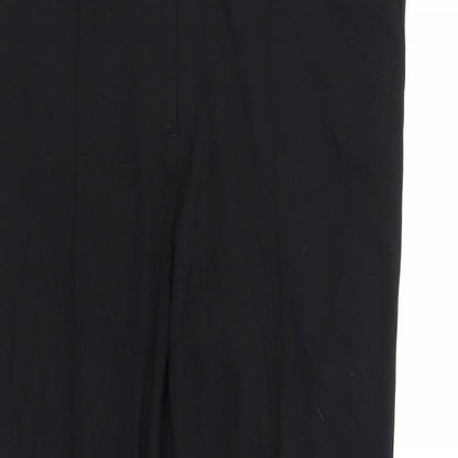 M&S Womens Black   Trousers  Size 12 L25 in