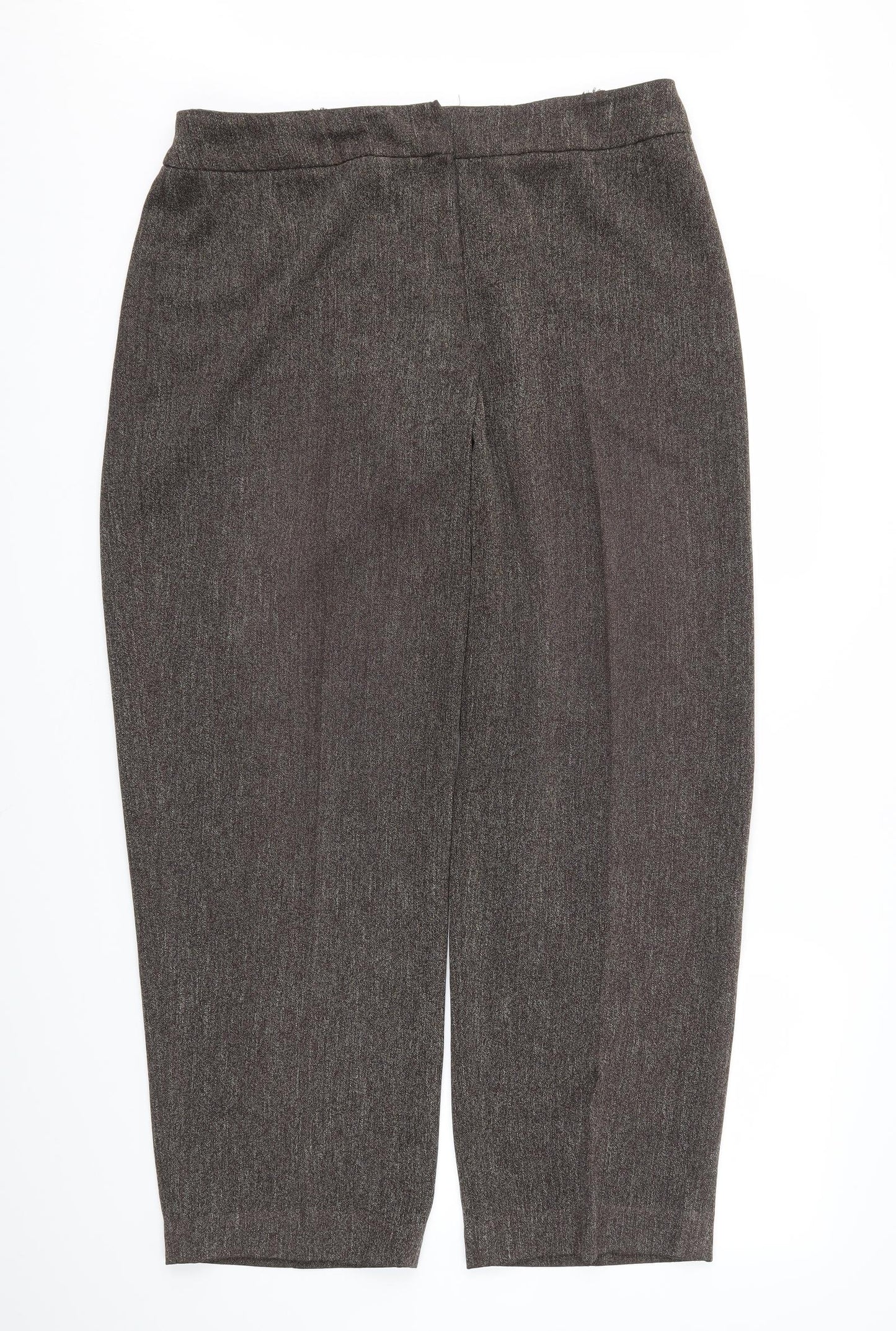 Roman Womens Brown   Trousers  Size 18 L28 in