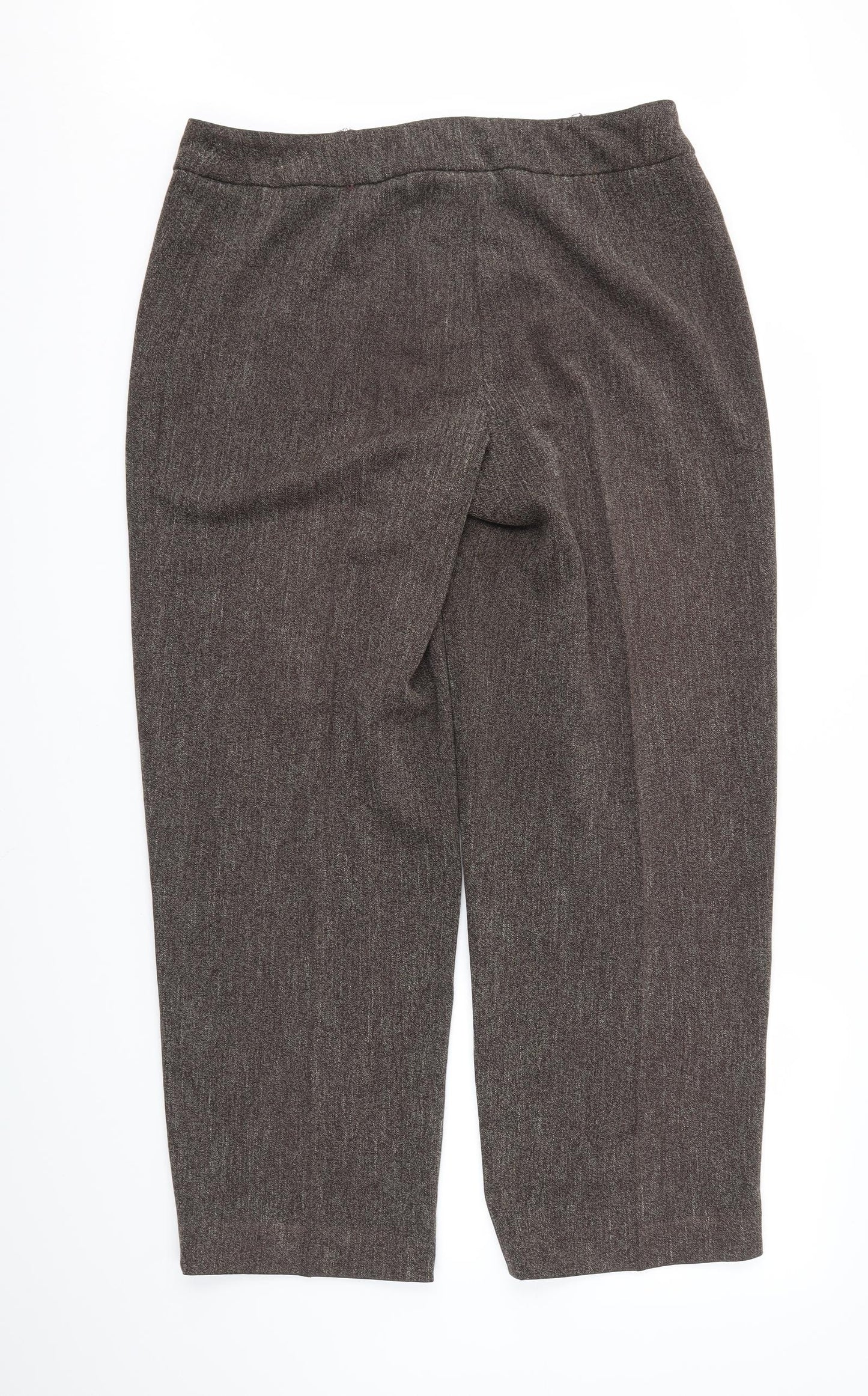 Roman Womens Brown   Trousers  Size 18 L28 in