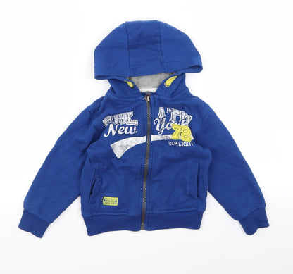 Rebel Boys Blue   Pullover Jumper Size 3 Years