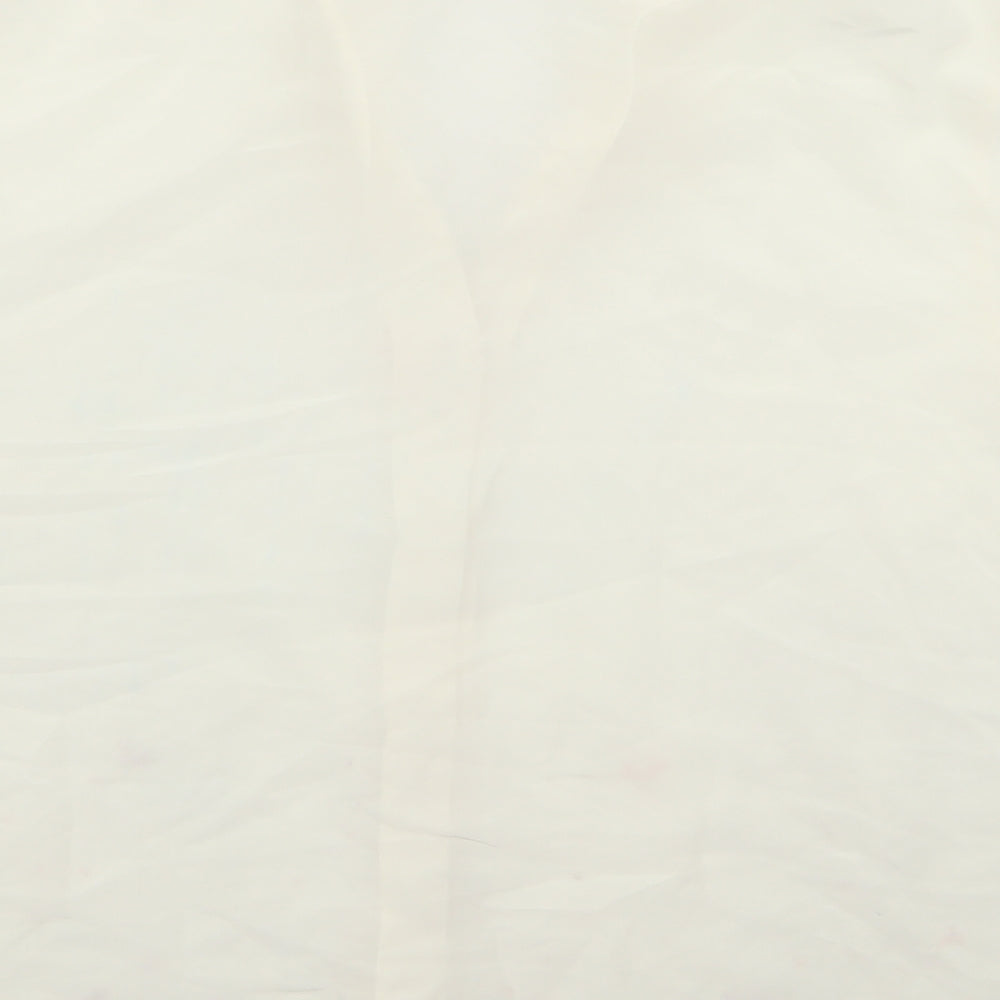 sara o neal Womens White   Basic Button-Up Size 16