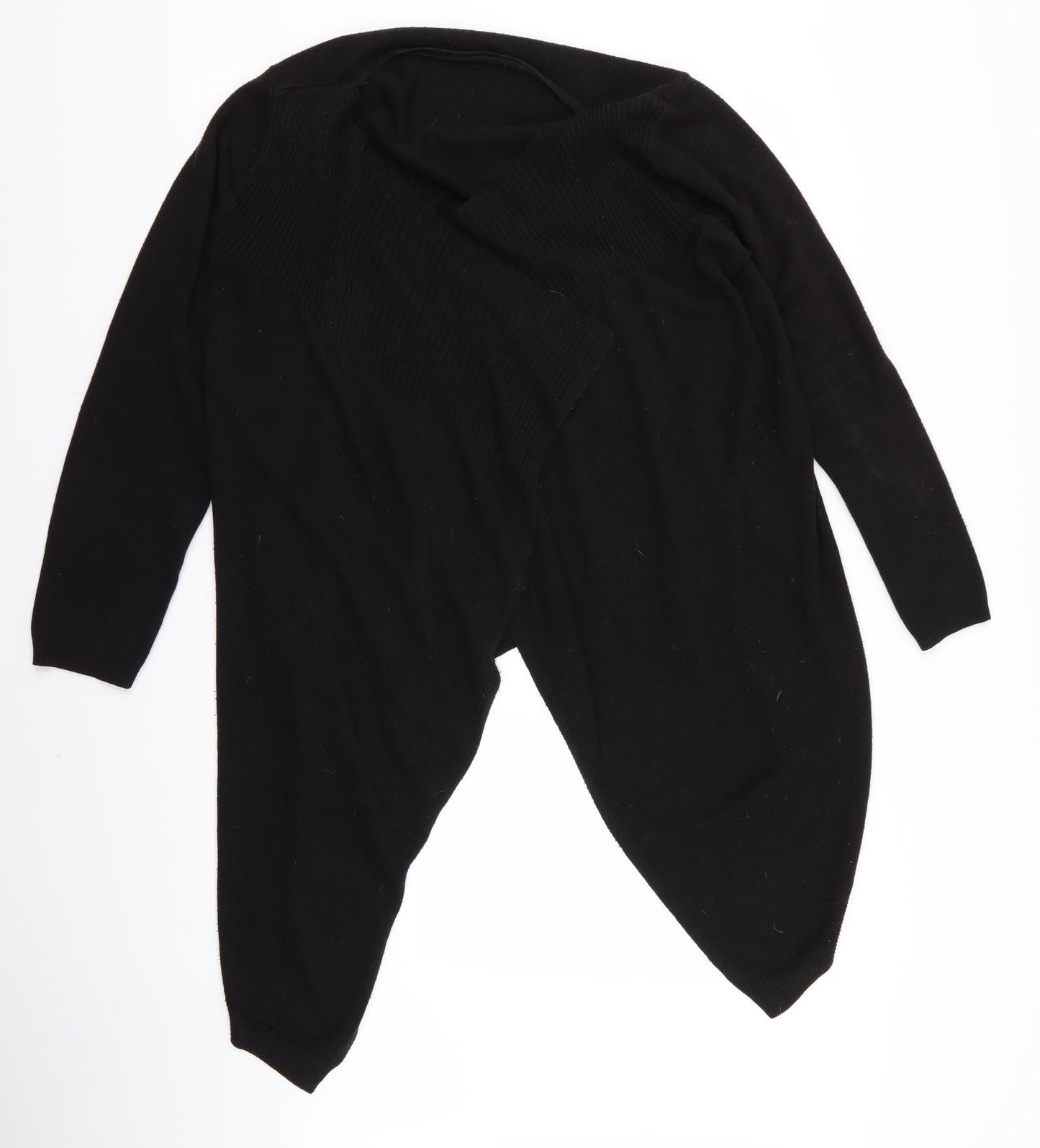 Preworn Womens Black   Cardigan Jumper Size 16