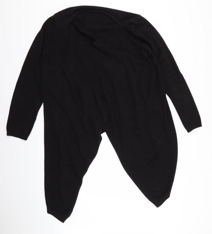 Preworn Womens Black   Cardigan Jumper Size 16