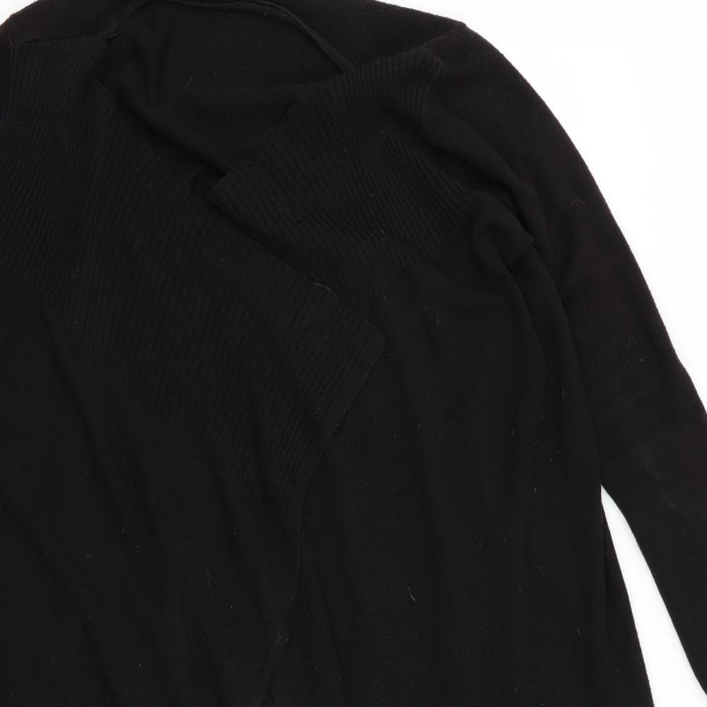 Preworn Womens Black   Cardigan Jumper Size 16