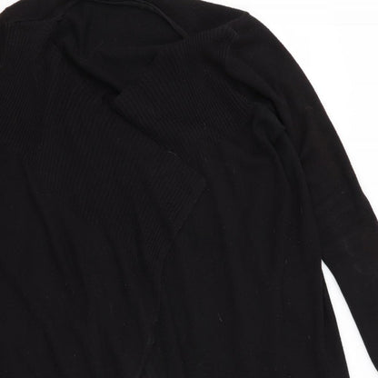 Preworn Womens Black   Cardigan Jumper Size 16