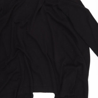 Preworn Womens Black   Cardigan Jumper Size 16