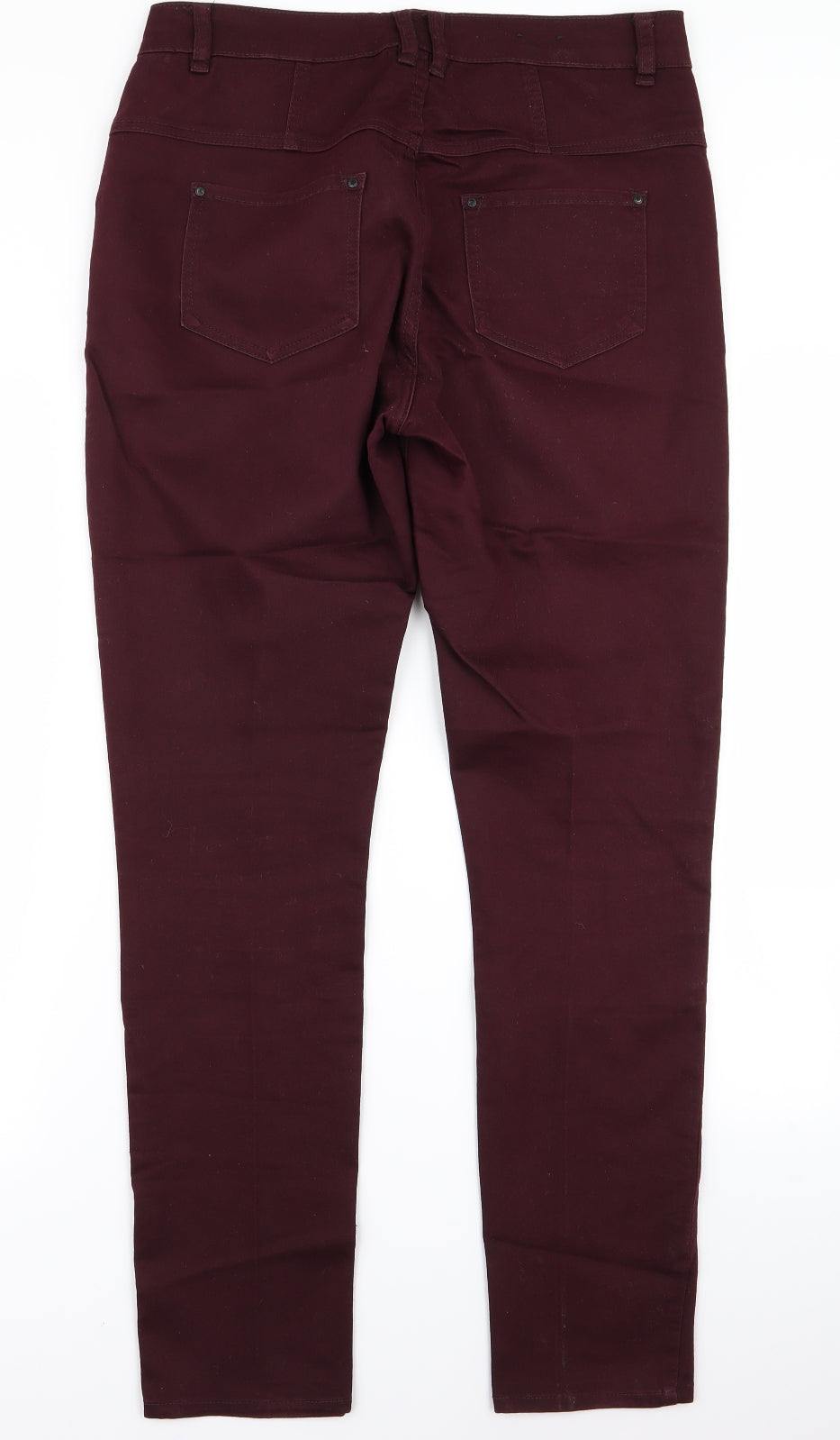 Womens UK Size 14 yesyes Regular Fit Skinny Red Jeans