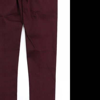 Womens UK Size 14 yesyes Regular Fit Skinny Red Jeans