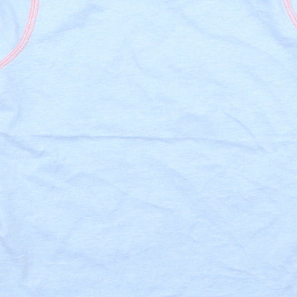 Nutmeg Girls Blue   Basic T-Shirt Size 5 Years