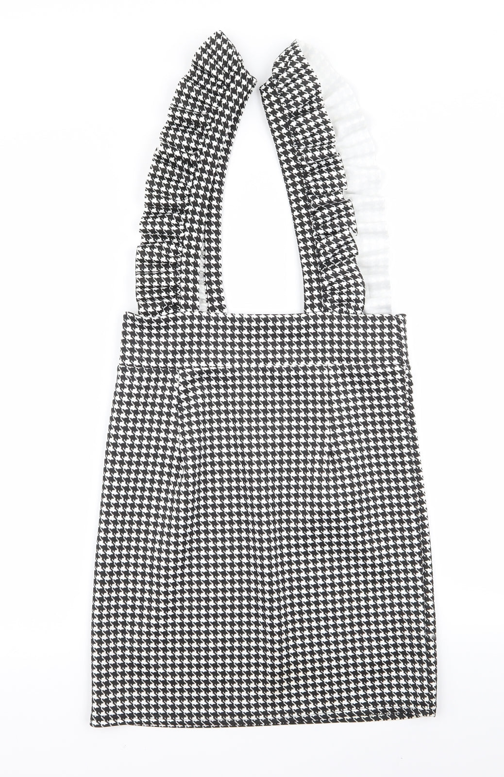 Cameo Womens White Check Rayon Slip Dress  Size 10