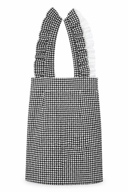 Cameo Womens White Check Rayon Slip Dress  Size 10