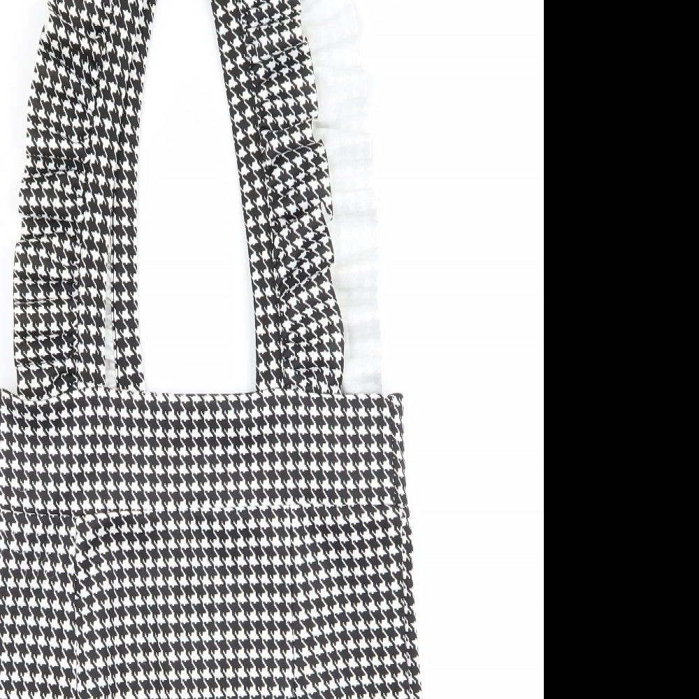 Cameo Womens White Check Rayon Slip Dress  Size 10
