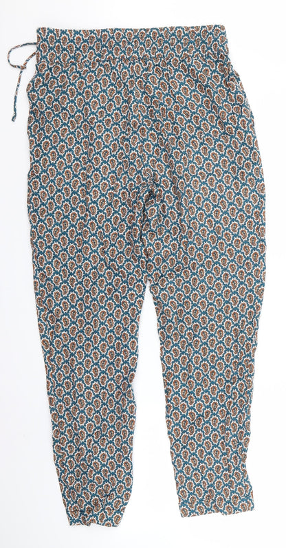 missimo Womens Blue Paisley  Trousers  Size 40 L27 in