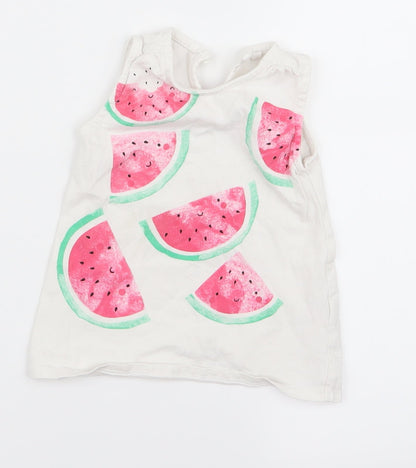 TU Baby White   Basic Blouse Size 6-9 Months