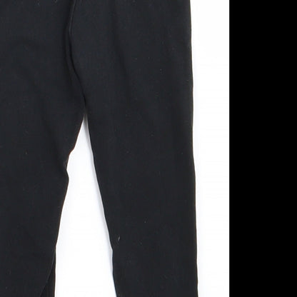 NEXT Girls Black   Track Pants Trousers Size 9 Months