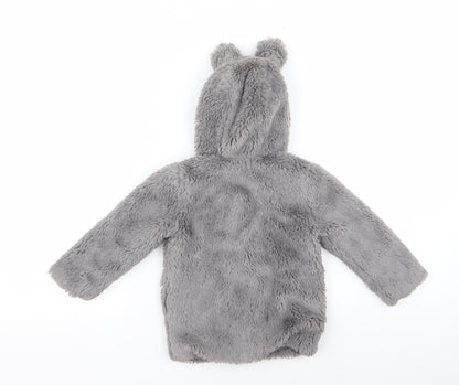 F&F Baby Grey   Jacket  Size 12 Months