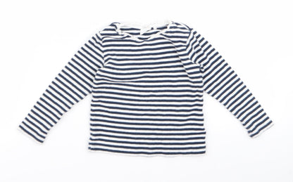 NEXT Baby Black Striped  Tunic T-Shirt Size 12 Months