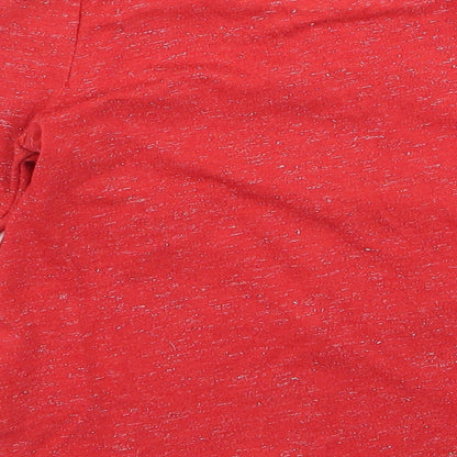 Nutmeg Girls Red   Basic T-Shirt Size 9 Years
