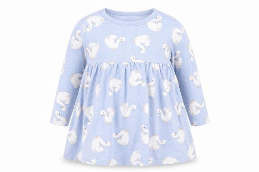 georg Baby Blue Animal Print  A-Line  Size 12 Months
