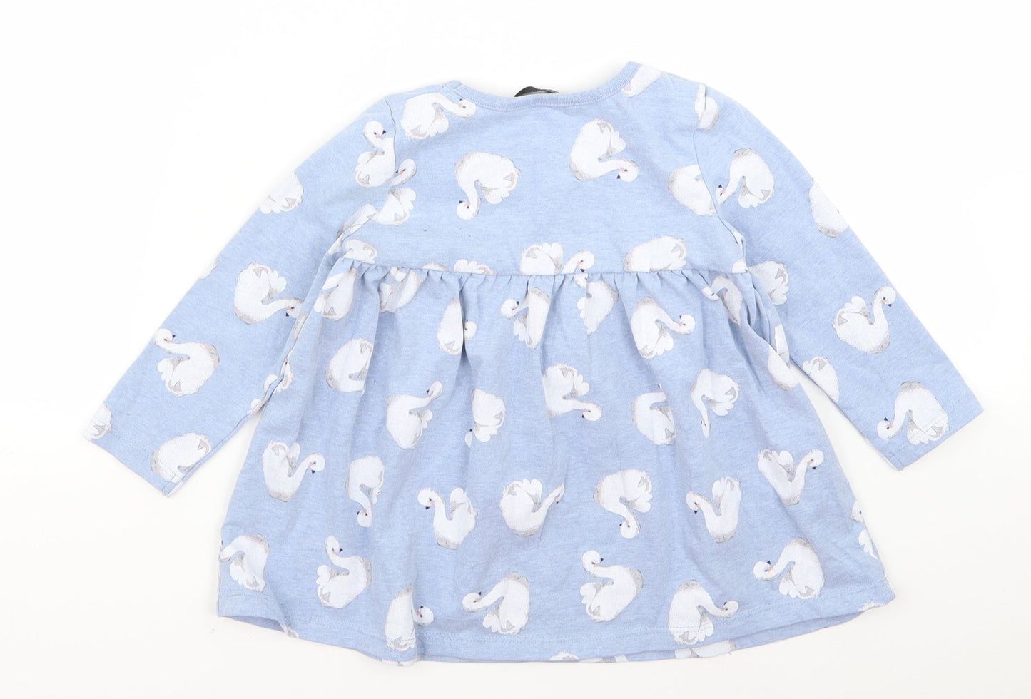 georg Baby Blue Animal Print  A-Line  Size 12 Months