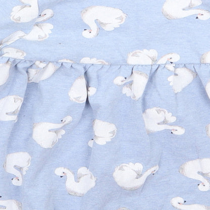 georg Baby Blue Animal Print  A-Line  Size 12 Months
