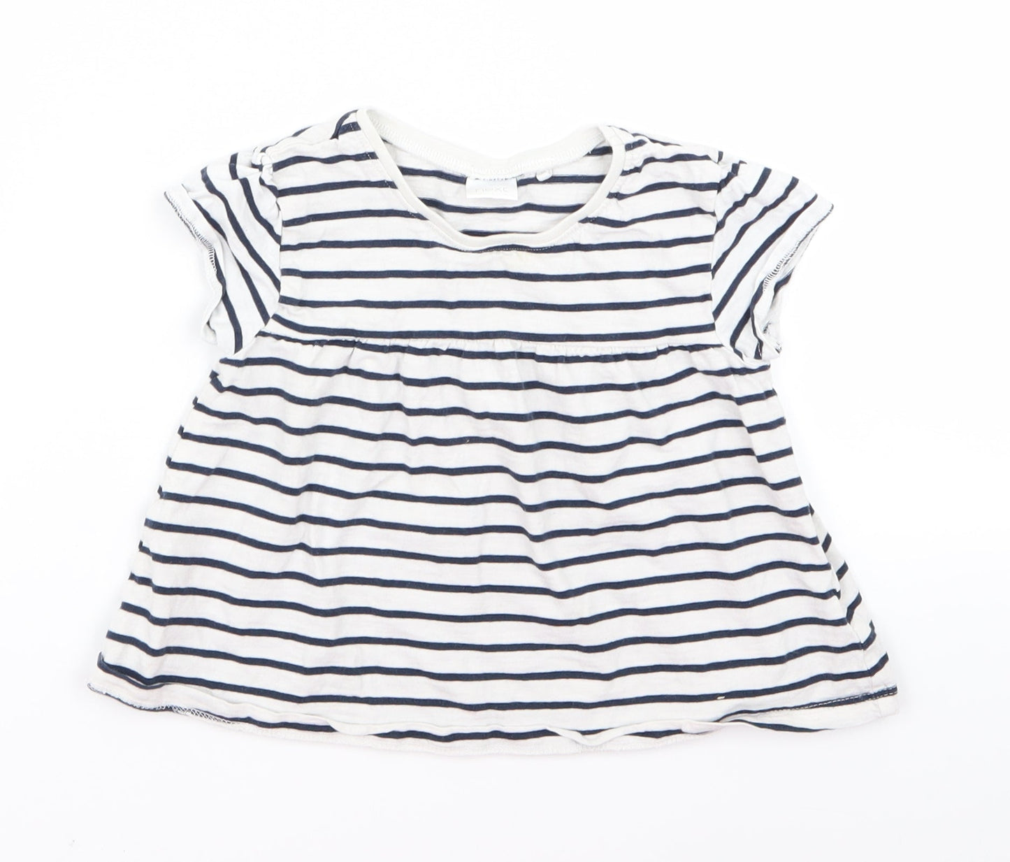nxr Baby White Striped  A-Line  Size 24 Months