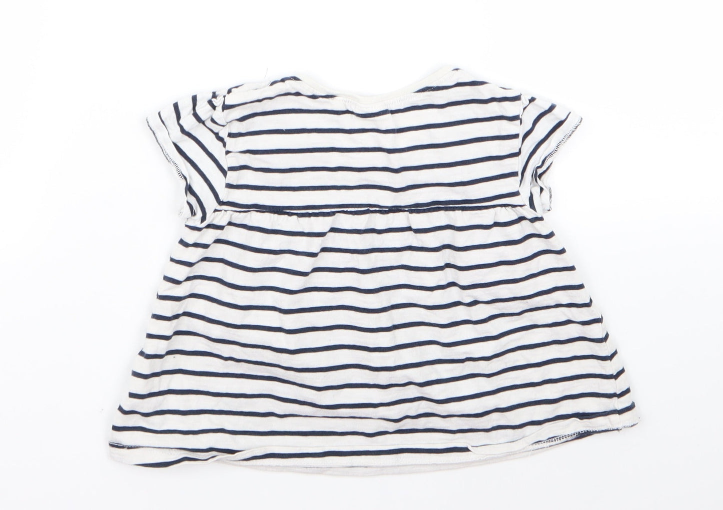 nxr Baby White Striped  A-Line  Size 24 Months